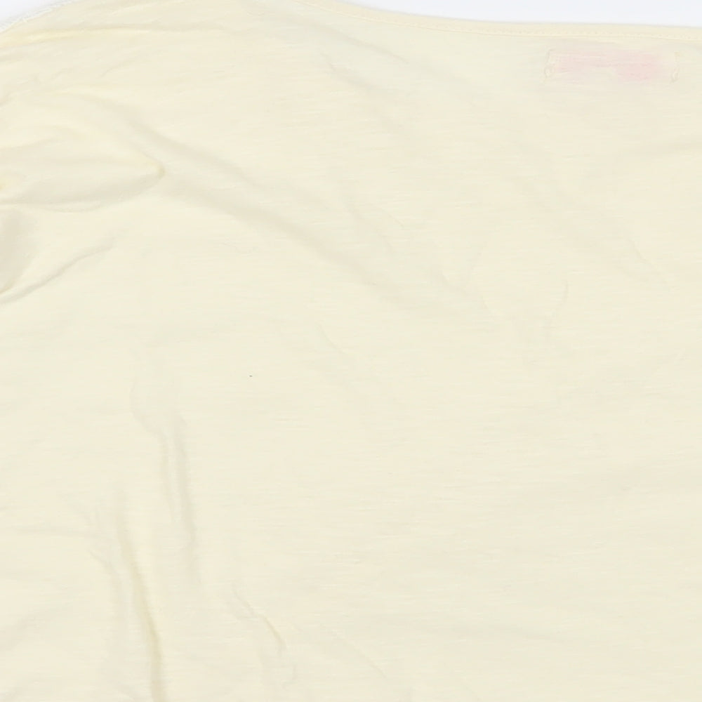 Womens UK Size 6 NEXT Ivory Basic Blouse