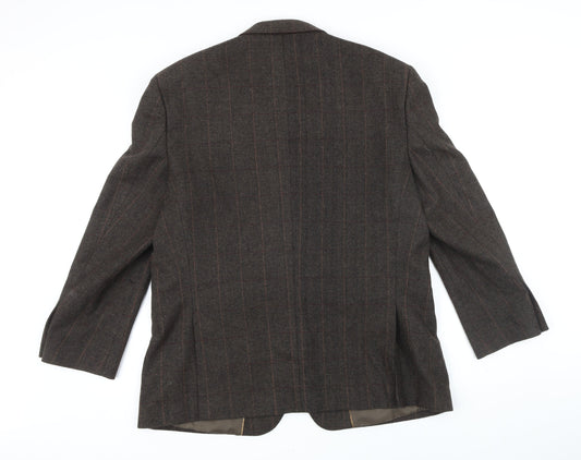 Mens UK Size 42 Greenwoods Regular Brown Suit Jacket