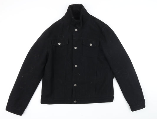 Mens UK Size L ASOS Black Jacket