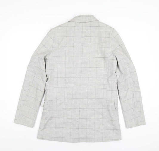 Mens UK Size XS H&M Regular Grey Suit Jacket