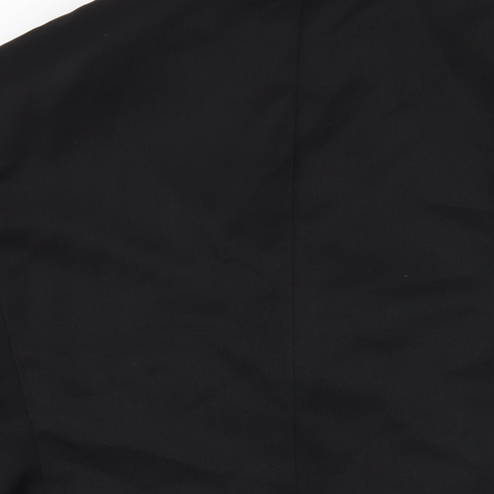 Mens UK Size 38 Savatini Regular Black Suit Jacket