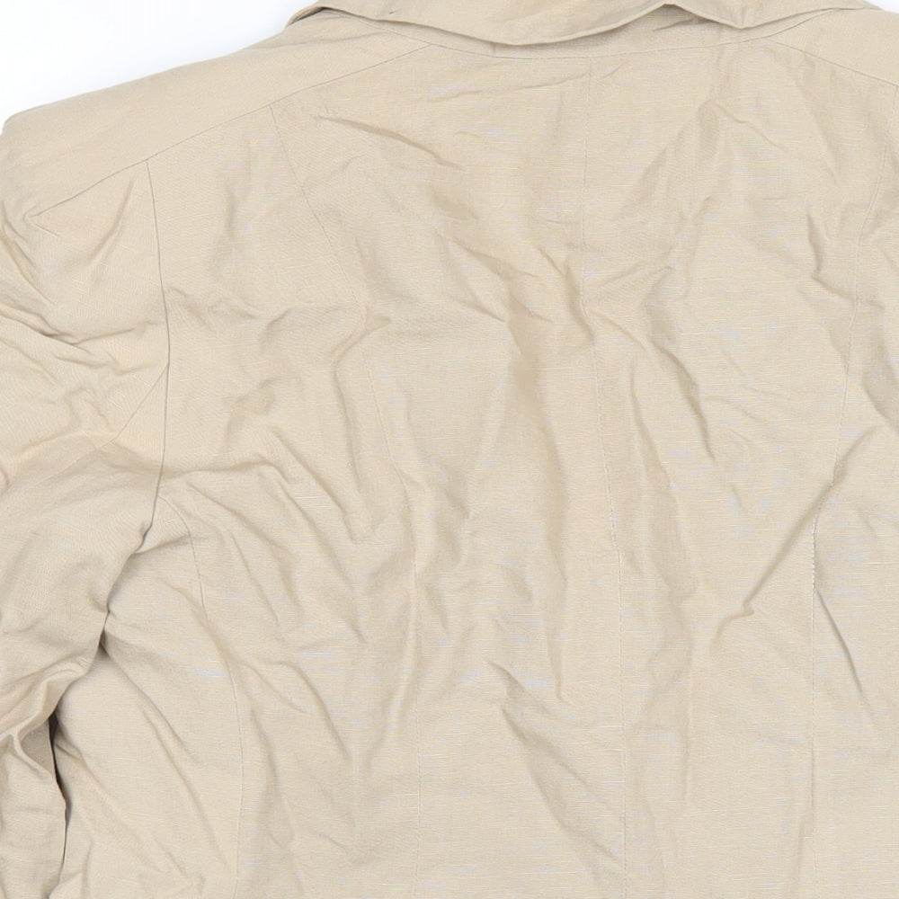 Womens UK Size 12 Marks and Spencer Beige Jacket
