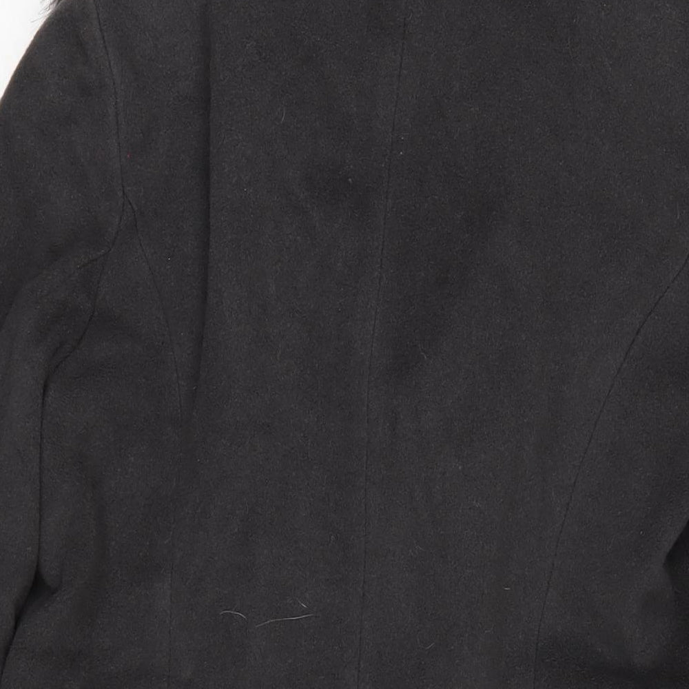 Womens UK Size 12 Kaliko Grey Overcoat