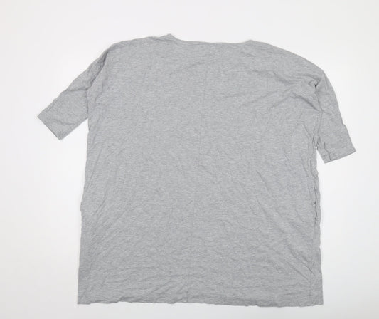 Womens UK Size S Gap Grey Basic Blouse