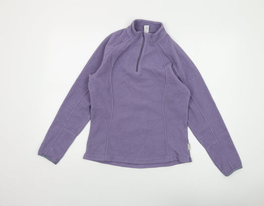 Womens UK Size M Quechua Purple Pullover Sweatshirt