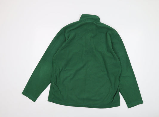 Mens UK Size M Lands' End Green Pullover Sweatshirt