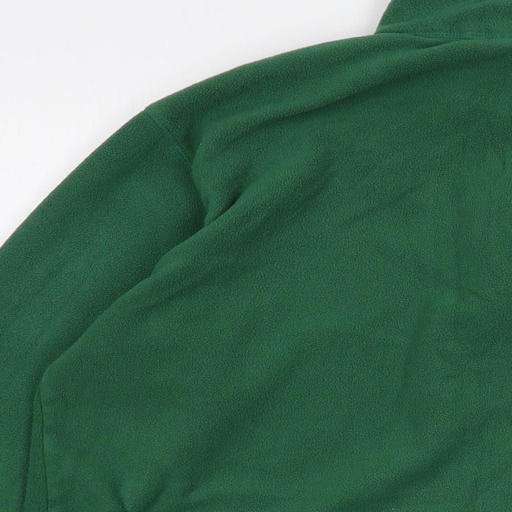Mens UK Size M Lands' End Green Pullover Sweatshirt