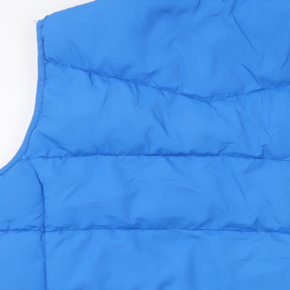 Hi Gear Boys Blue Gilet Waistcoat Size 13-14 Years Zip