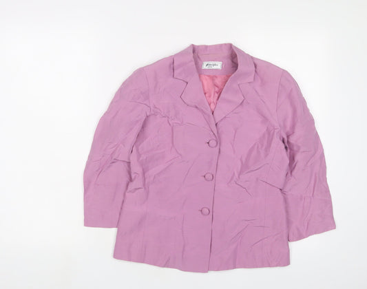 Womens UK Size 8 Principles Purple Jacket