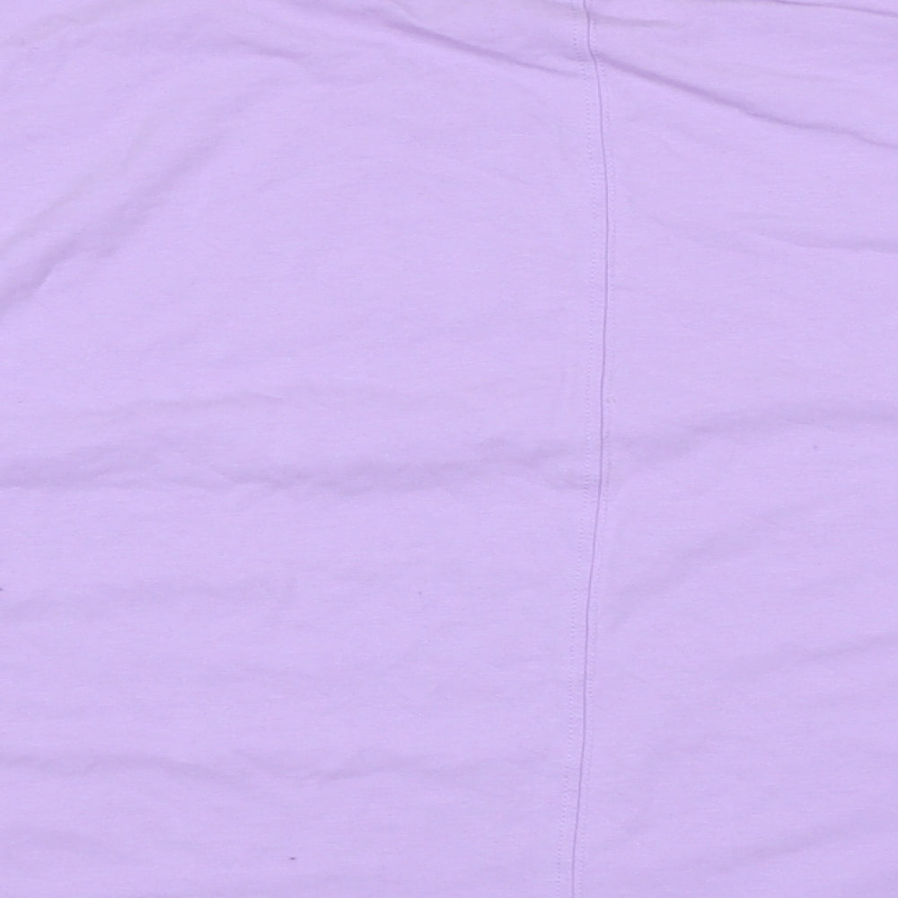 Womens UK Size L NEXT Purple Basic T-Shirt
