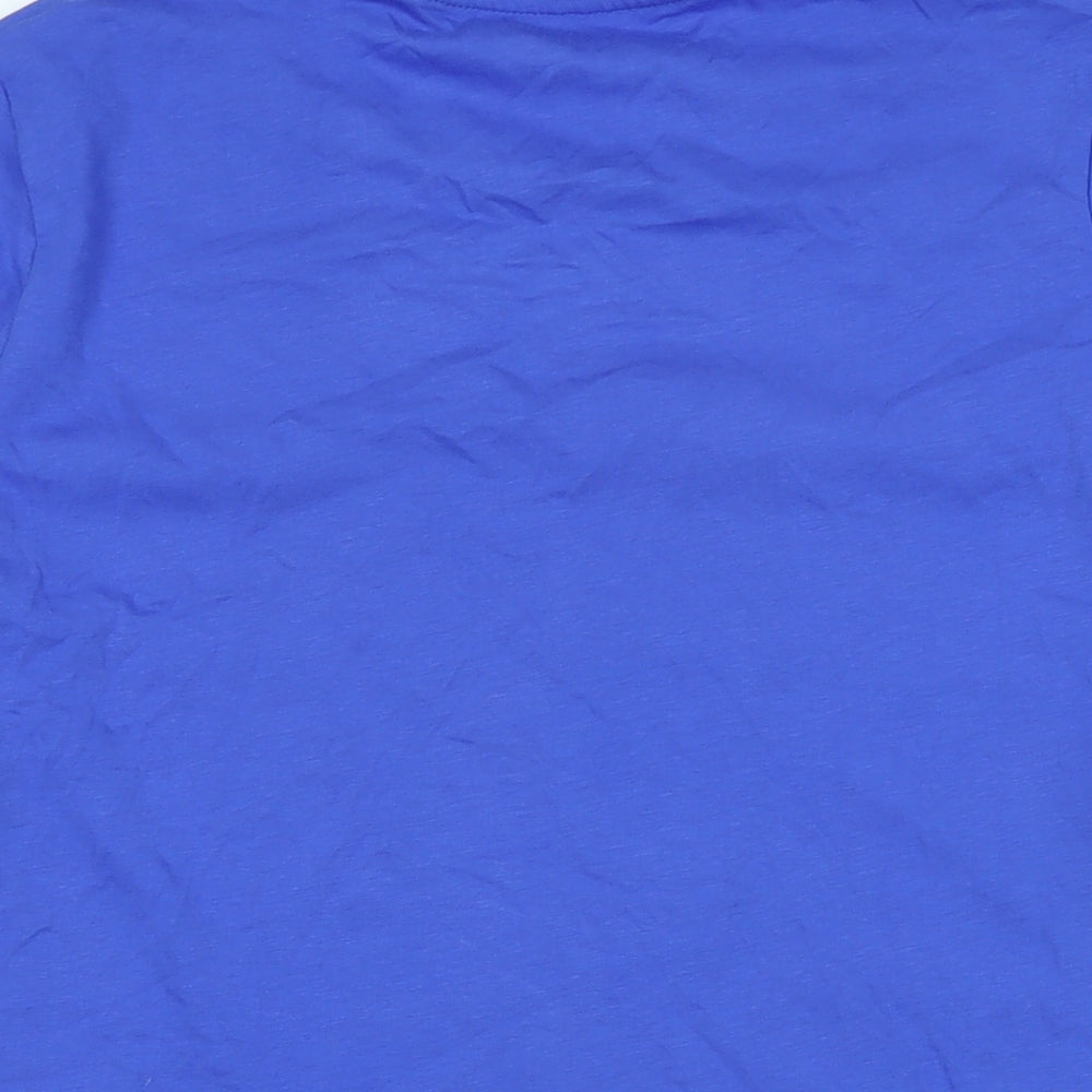 Womens UK Size 14 NEXT Blue Basic T-Shirt