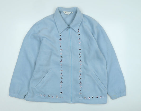 Womens UK Size 18 Damart Blue Jacket