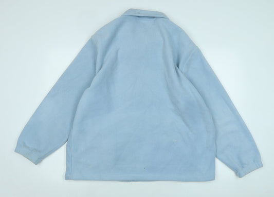 Damart Womens Blue Jacket Size 18 Zip