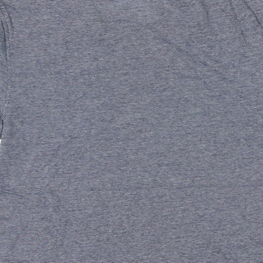 Womens UK Size XS Marks and Spencer Blue Basic T-Shirt