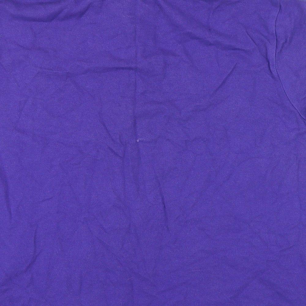 Womens UK Size 14 BHS Purple Basic Polo