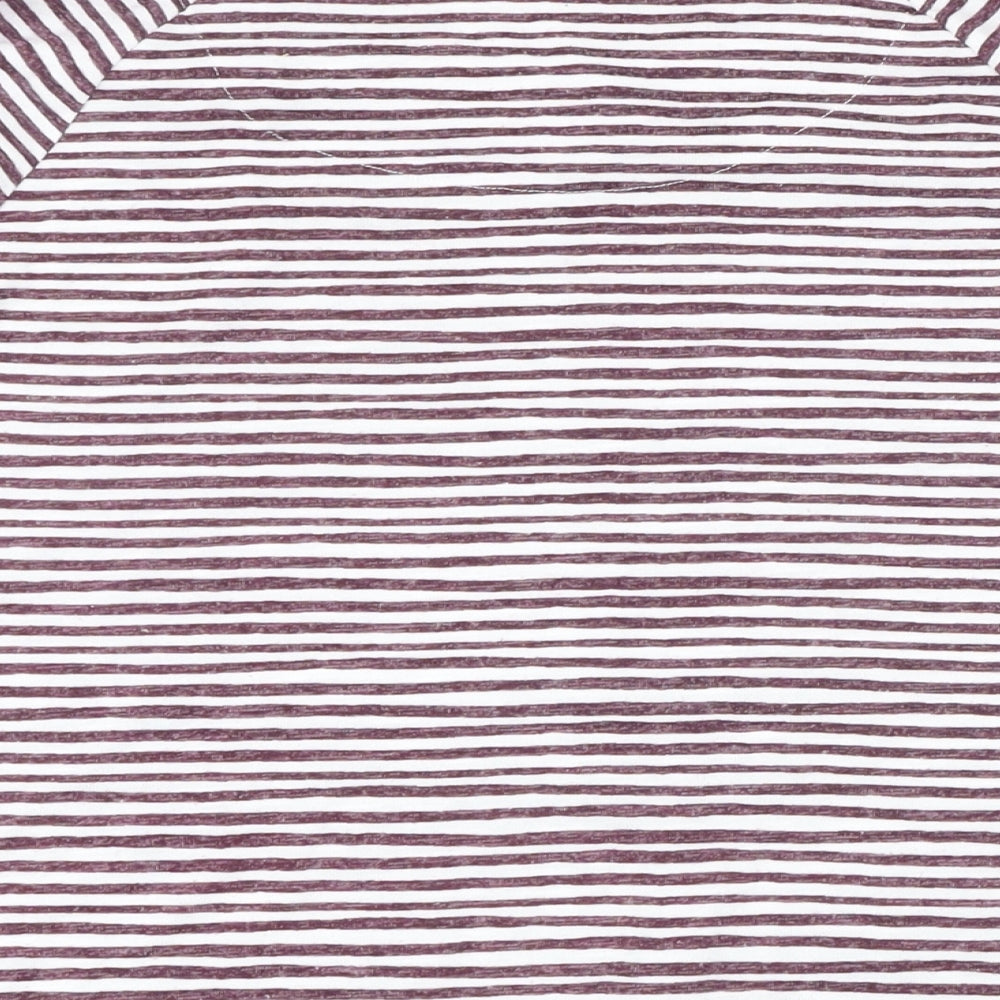 Womens UK Size 10 Marks and Spencer Purple Basic T-Shirt