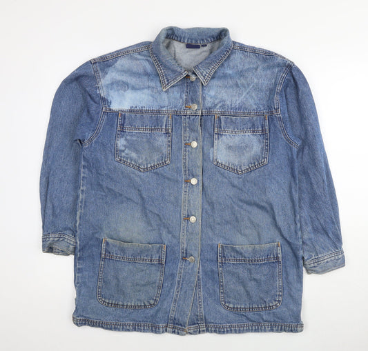 Womens UK Size 12 DASH Blue Jacket