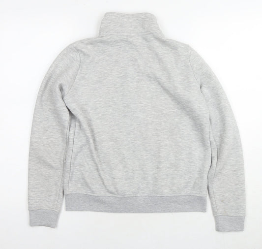 Womens UK Size 8 LA Gear Grey Full Zip Sweatshirt