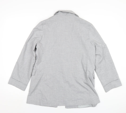 Womens UK Size 8 New Look Grey Jacket