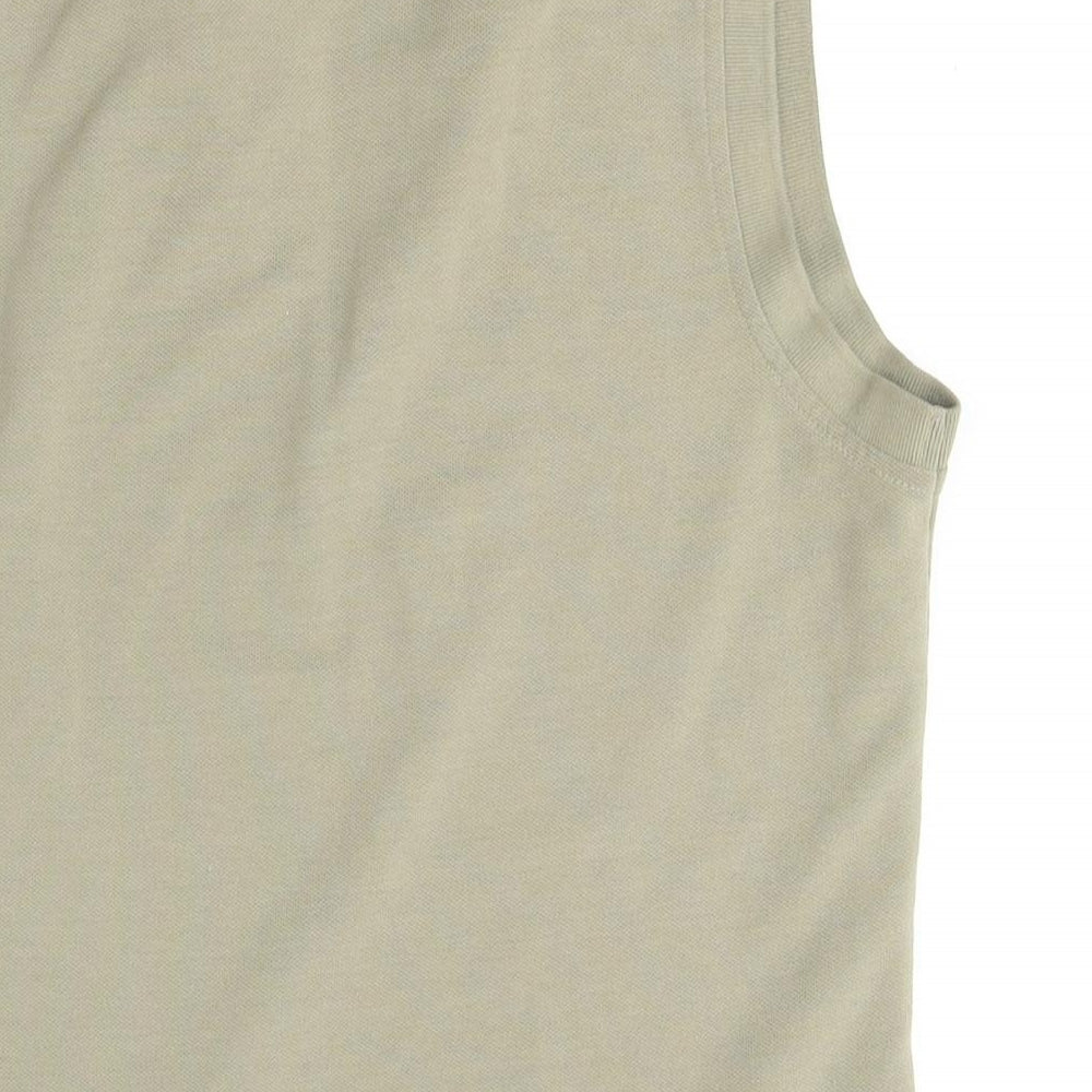 Womens UK Size XS Rohan Beige Basic Polo