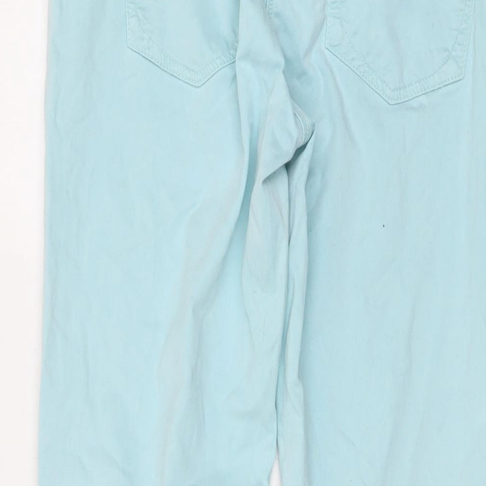Womens UK Size 12 Betty Barclay Regular Fit Blue Trousers