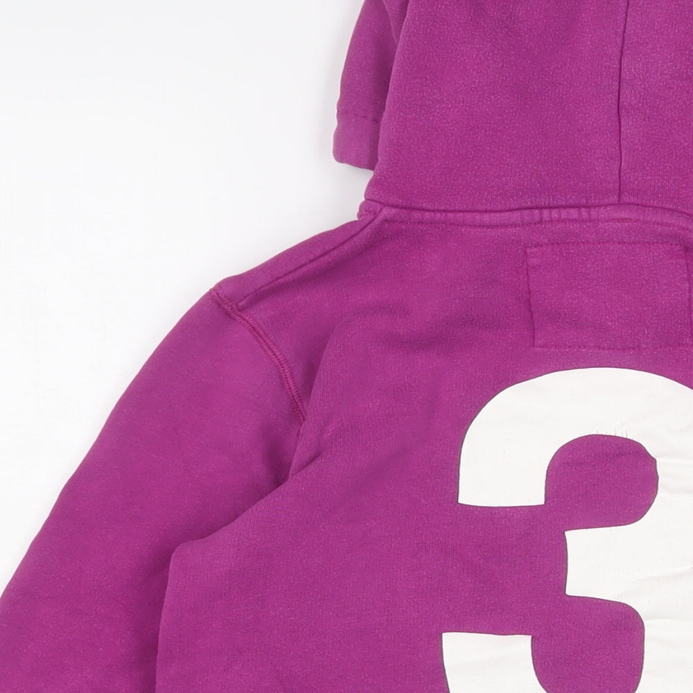 Womens UK Size 10 Jack Wills Purple Pullover Hoodie