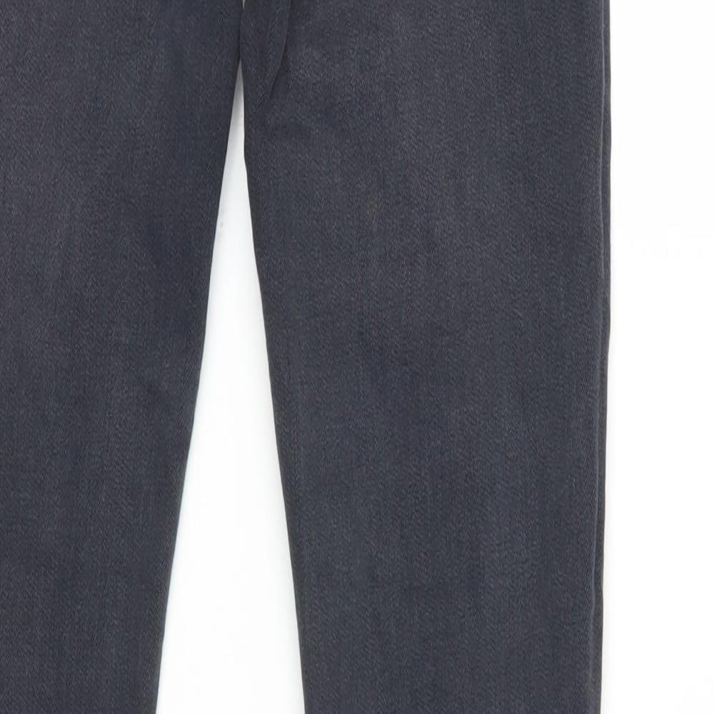 Womens UK Size 28 in H&M Regular Fit Skinny Grey Jeans