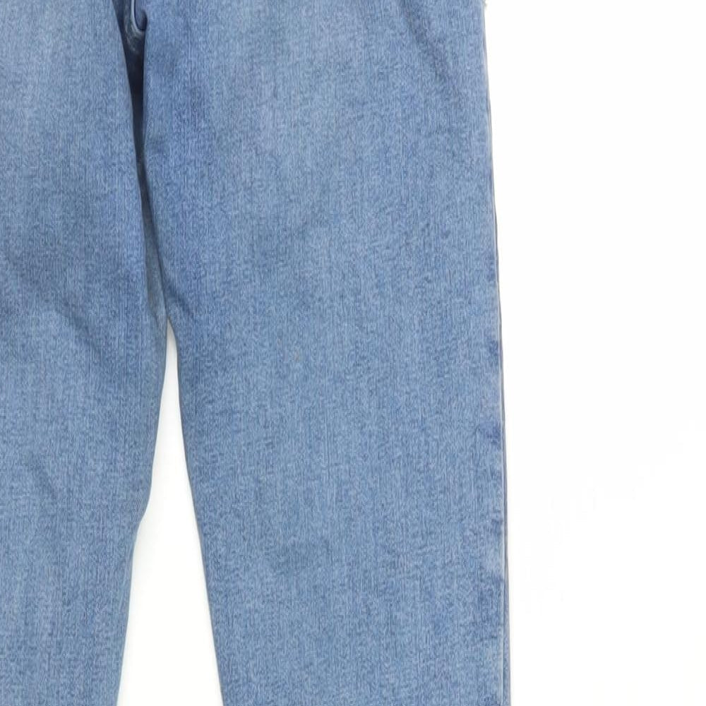 Womens UK Size 26 in Topshop Regular Fit Skinny Blue Jeans