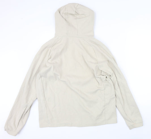 Gap Womens Beige Polyester Pullover Hoodie Size L Pullover