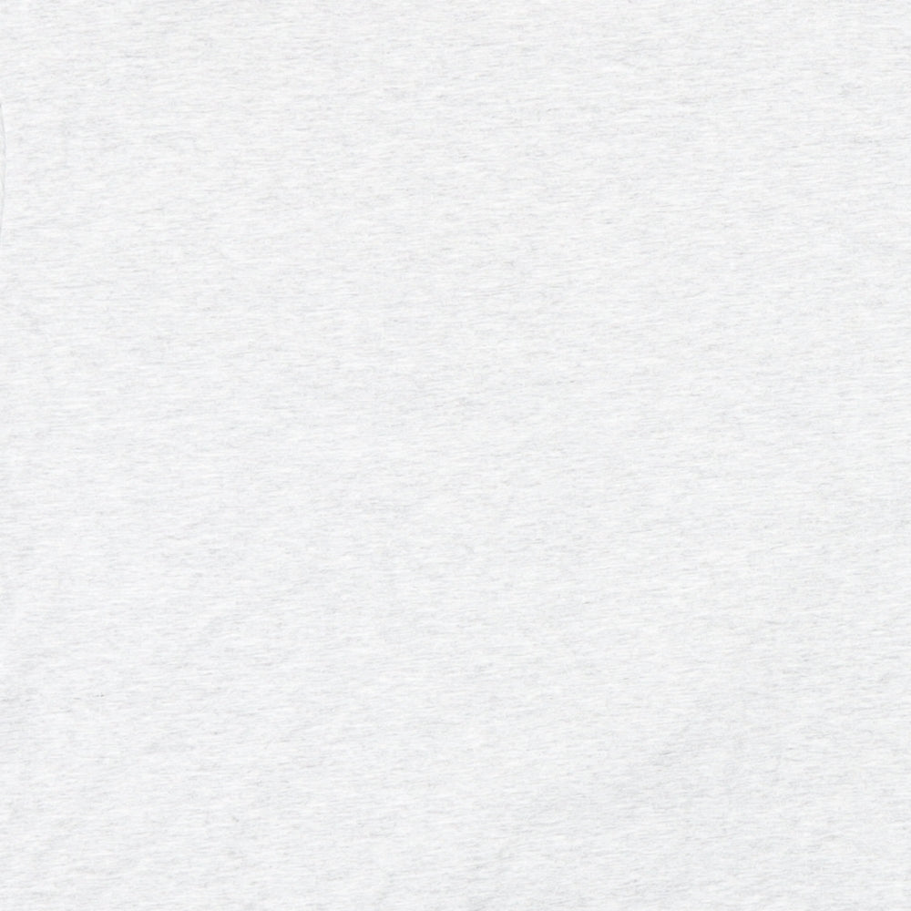 Womens UK Size XS Topshop Grey Basic T-Shirt