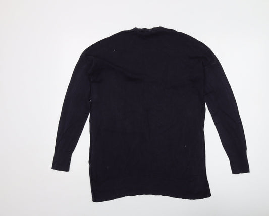 Womens UK Size S French Connection Black Pullover Jumper