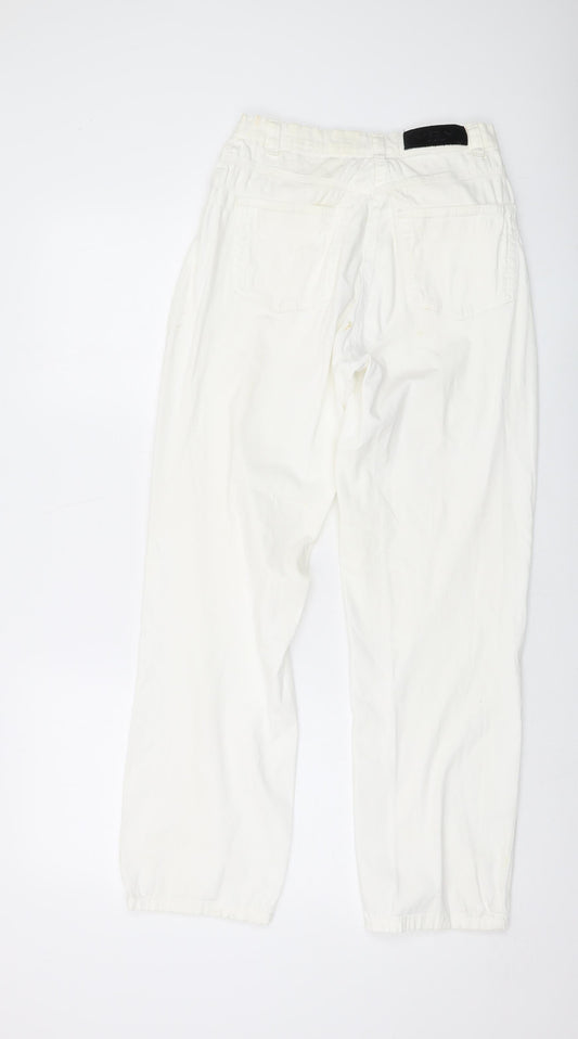 Womens UK Size 12 JDV Regular Fit Ivory Trousers