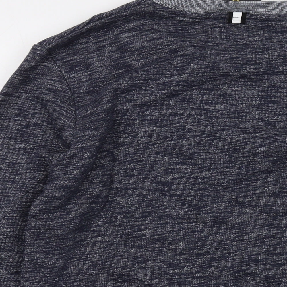 Mens UK Size S Intense Blue Pullover Sweatshirt