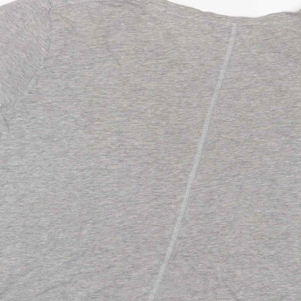 Womens UK Size 14 Marks and Spencer Grey Basic T-Shirt