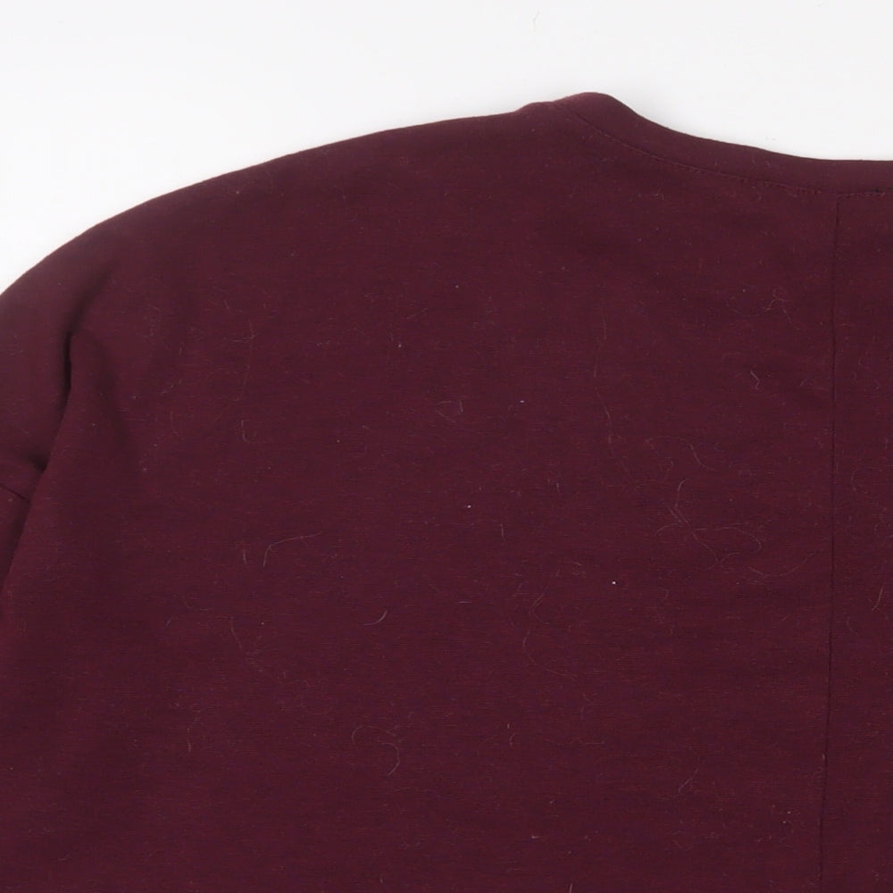 Womens UK Size 8 New Look Red Pullover Jumper