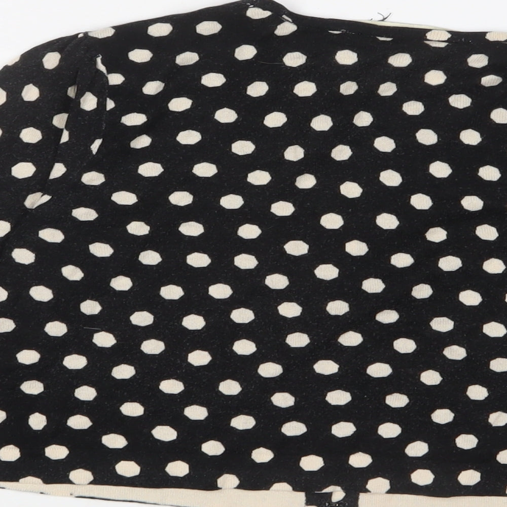 Womens UK Size S Oasis Black Cardigan Jumper