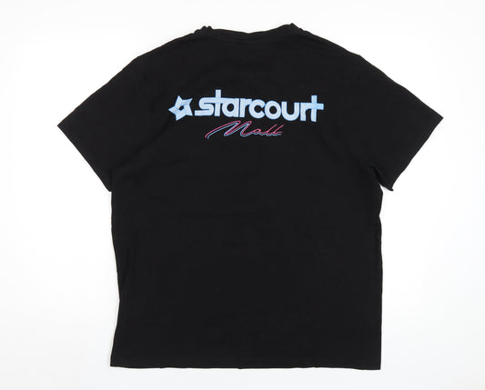 Mens UK Size L Stranger Things Black T-Shirt