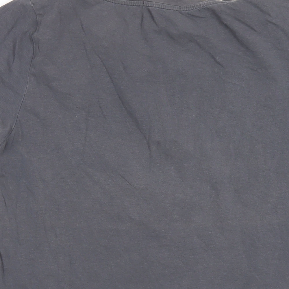 Womens UK Size XL Elle Sport Grey Basic T-Shirt