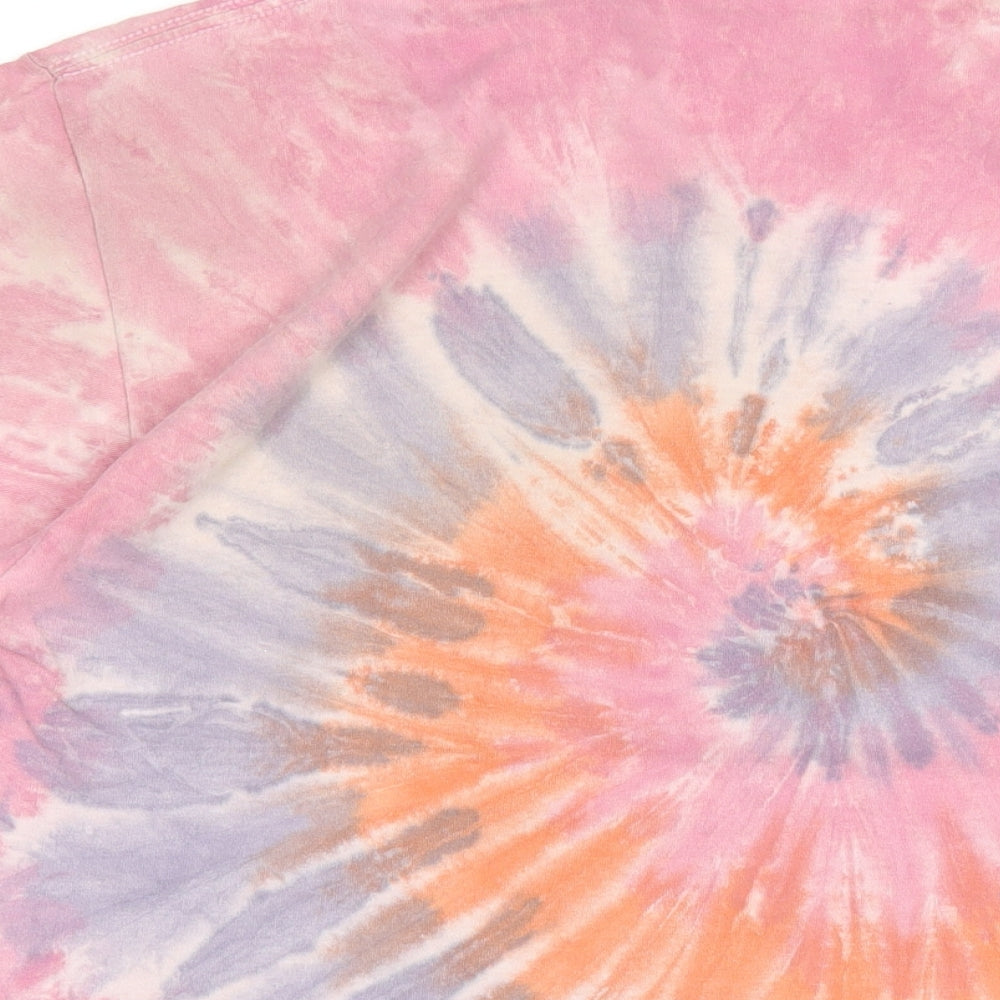 Womens UK Size S Urban Outfitters Multicoloured Basic T-Shirt