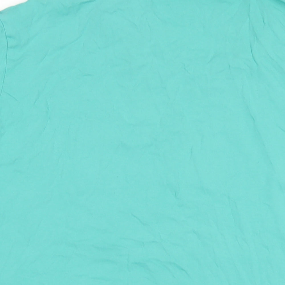 Mens UK Size 3XL Cotton Traders Green T-Shirt