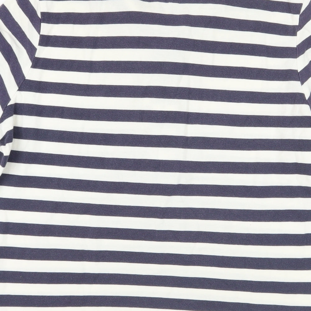 Womens UK Size 12 Marks and Spencer Blue Basic Polo