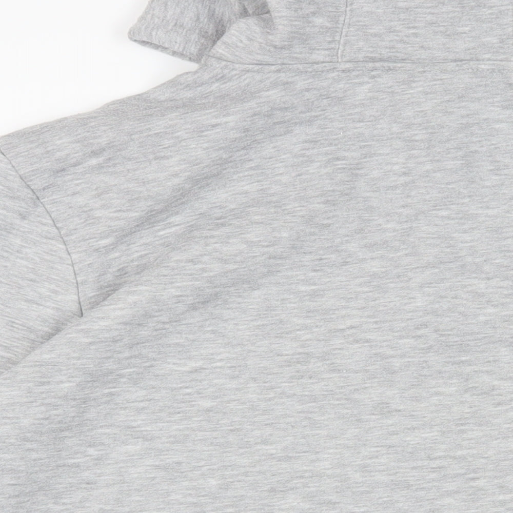 Mens UK Size L Slazenger Grey Full Zip Hoodie