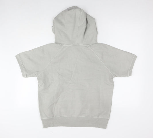 Gap Womens Grey Cotton Pullover Hoodie Size L Pullover