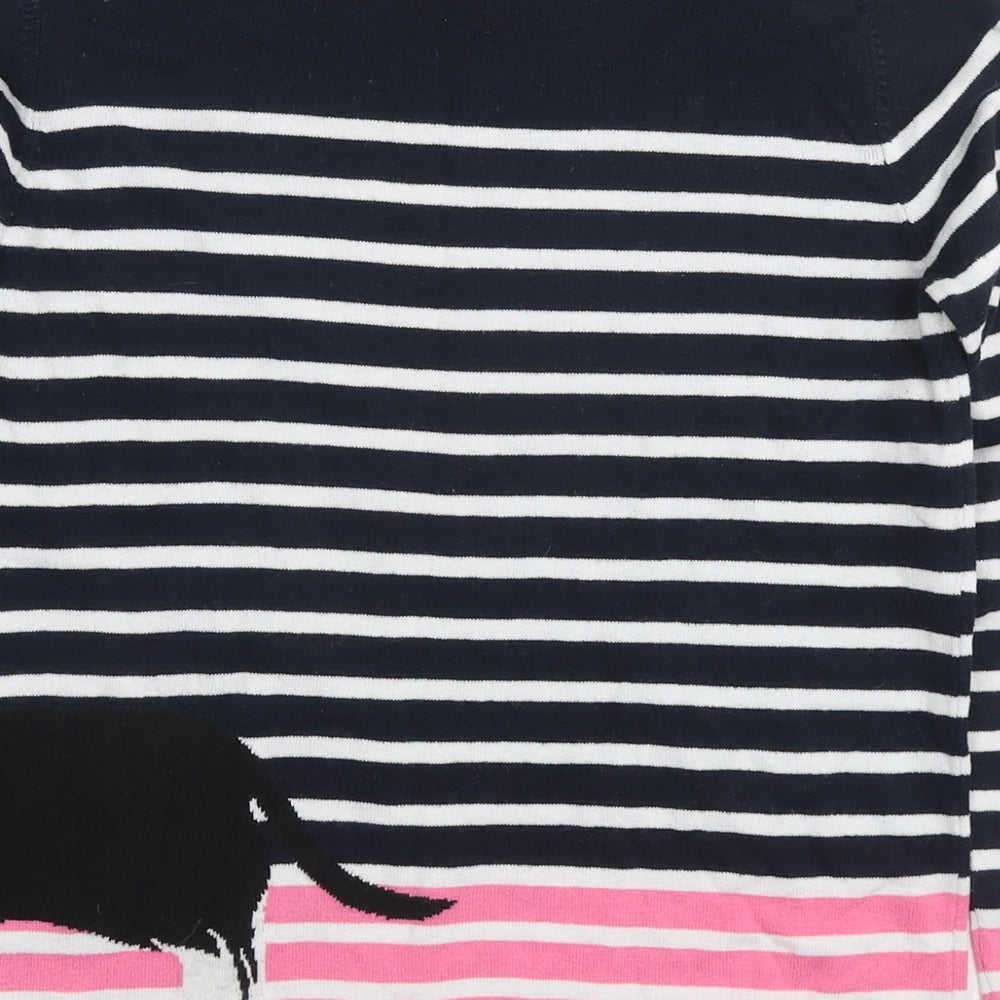 Womens UK Size S Oasis Blue Pullover Jumper