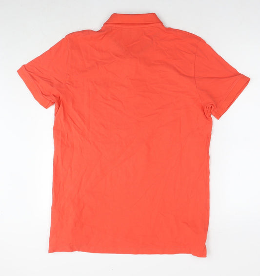 Esprit Mens Red Cotton Polo Size XL Collared Pullover