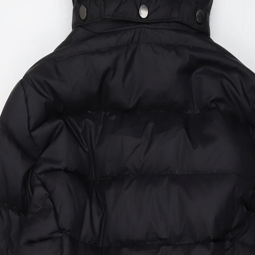 Womens UK Size 10 United Colors of Benetton Black Jacket