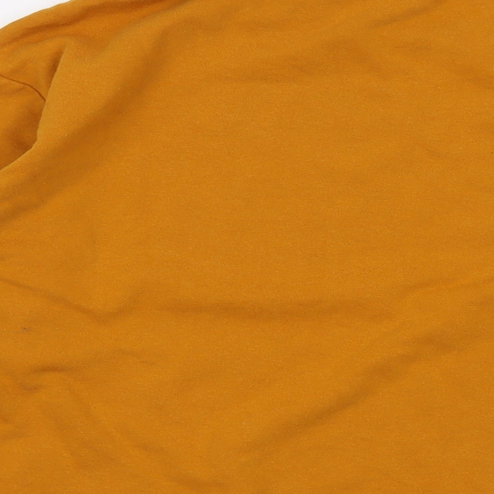 Womens UK Size L Disney Yellow Pullover Sweatshirt