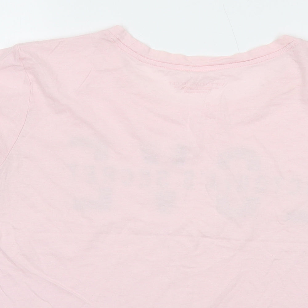 Womens UK Size S Victoria's Secret Pink Basic T-Shirt