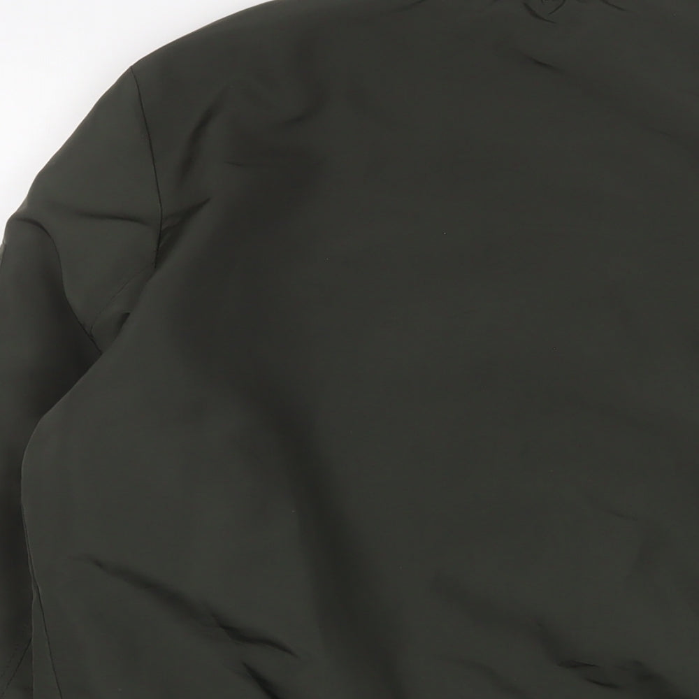 Womens UK Size L VERO MODA Green Bomber Jacket