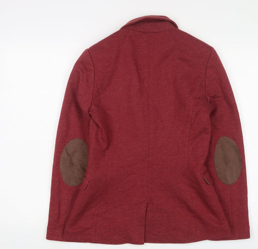 Womens UK Size 10 H&M Red Jacket